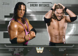 2017 Topps WWE Undisputed Silver Edge Vs. Bret "Hit Man" Hart