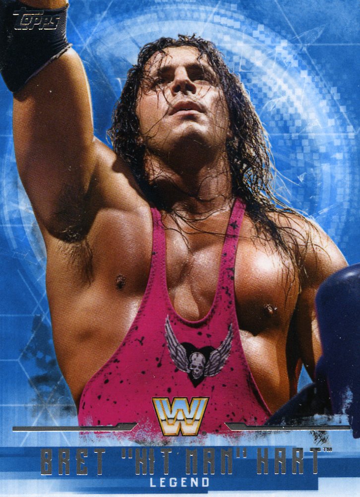 2017 Topps WWE Undisputed Base Bret "Hit Man" Hart