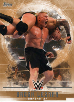 2017 Topps WWE Undisputed Bronze Brock Lesnar