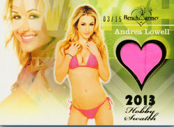 2013 Bench Warmer Hobby Swatch Andrea Lowell