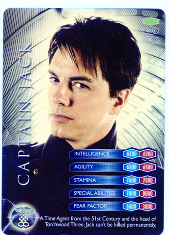 Torchwood TCG Foil Trading Card #010 Captain Jack