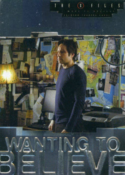 2008 Inkworks The X-Files Wanting to Believe WB-1