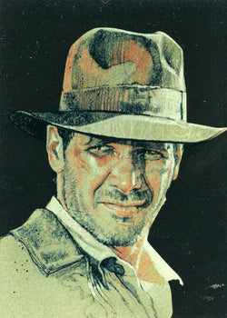 2008 Topps Indiana Jones Masterpieces Foil Art #2 of 9