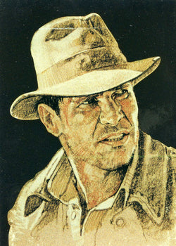 2008 Topps Indiana Jones Masterpieces Foil Art #4 of 9