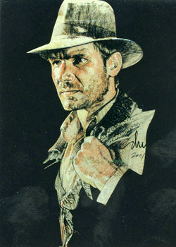 2008 Topps Indiana Jones Masterpieces Foil Art #5 of 9