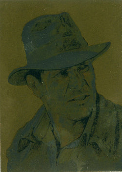 2008 Topps Indiana Jones Masterpieces Bronze Foil Art #4 of 9