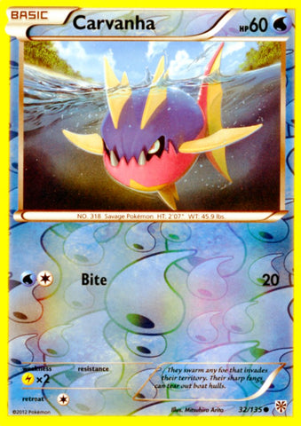 Pokemon Foil Carvanha