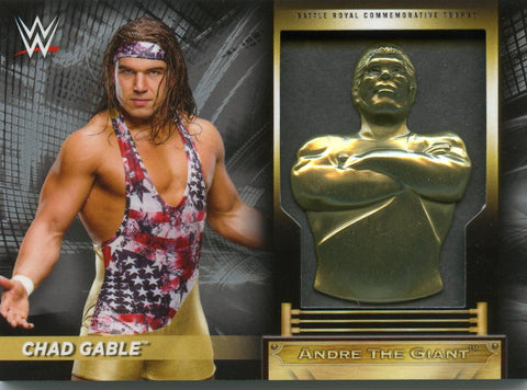 2018 Topps WWE Chad Gable Battle Royal Commemorative Trophy #12/25