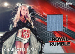 2017 Topps WWE Charlotte Flair Authentic Mat Relic #177/299