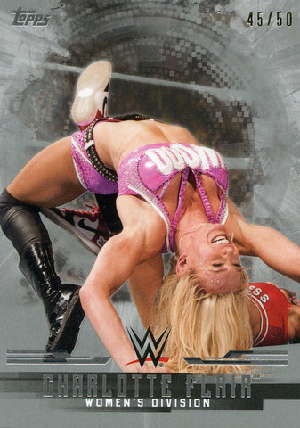 2017 Topps WWE Undisputed Silver Charlotte Flair