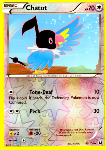 Pokemon Foil Chatot