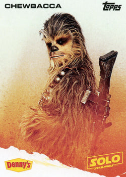 2018 Topps Denny's Solo: Star Wars Chewbacca