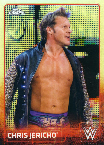 2015 Topps Chrome Refractor Chris Jericho #15