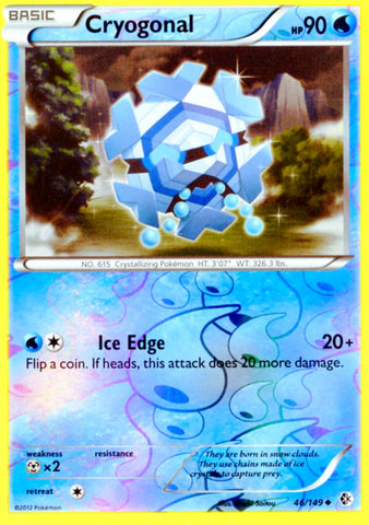 Pokemon Foil Cryogonal