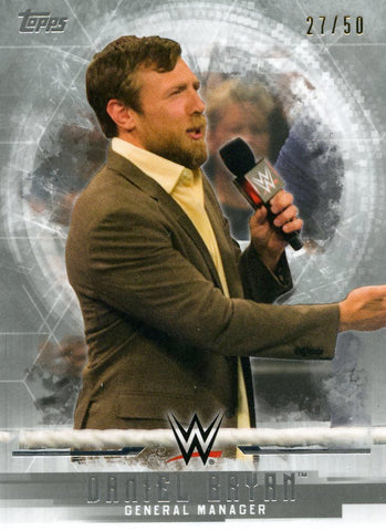 2017 Topps WWE Undisputed Silver Daniel Bryan