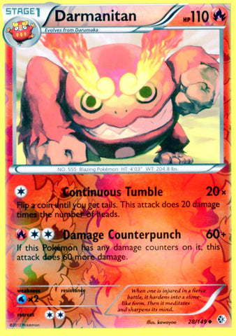 Pokemon Foil Darmanitan