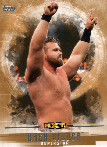 2017 Topps WWE Undisputed Bronze Dash Wilder