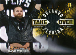 2018 Topps WWE Dash Wilder Authentic Mat Relic #137/199