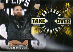 2018 Topps WWE Dash Wilder Authentic Mat Relic #042/199