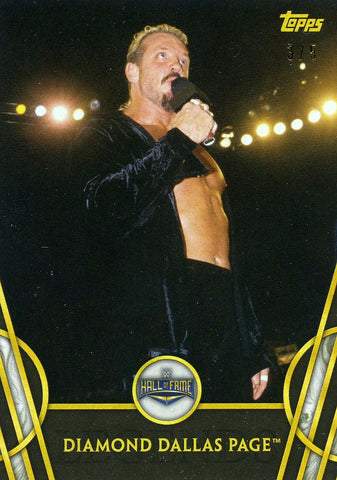 2018 Topps WWE Legends Diamond Dallas Page Black #3/5