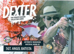 2012 Breygent SDCC Dexter The Fourth Season Wardrobe Sgt. Angel Batista