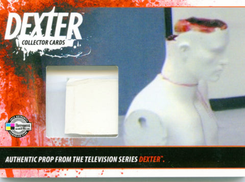 2012 Breygent SDCC Dexter The Fourth Season Wardrobe Blood Splatter Dummy