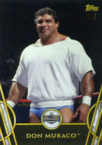 2018 Topps WWE Legends Don Muraco Black #2/5