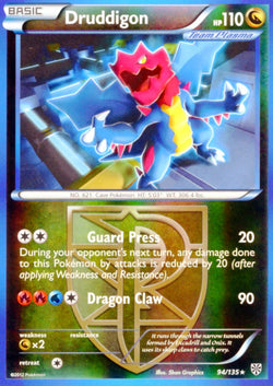 Pokemon Foil Druddigon