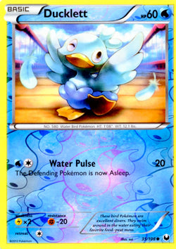 Pokemon Foil Ducklett