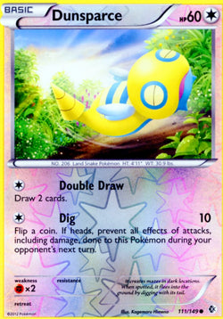 Pokemon Foil Dunsparce