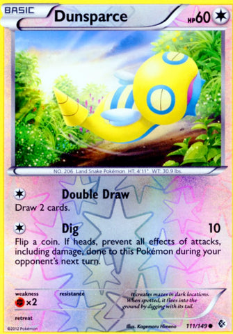 Pokemon Foil Dunsparce