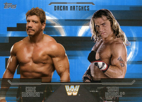 2017 Topps WWE Undisputed Base Shawn Michaels Vs. Eddie Guerrero