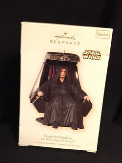 2008 HALLMARK ORNAMENT EMPEROR PALPATINE STAR WARS: RETURN OF THE JEDI