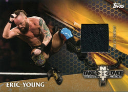 2017 Topps WWE Eric Young Authentic Mat Relic #89/99