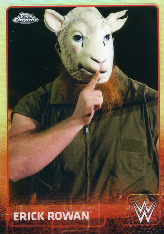 2015 Topps Chrome Refractor Erick Rowan #27