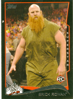 2014 Topps WWE Erick Rowan Black Parallel Card #19