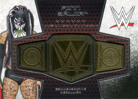 2017 Topps WWE Finn Balor Commemorative Medallion #174/199