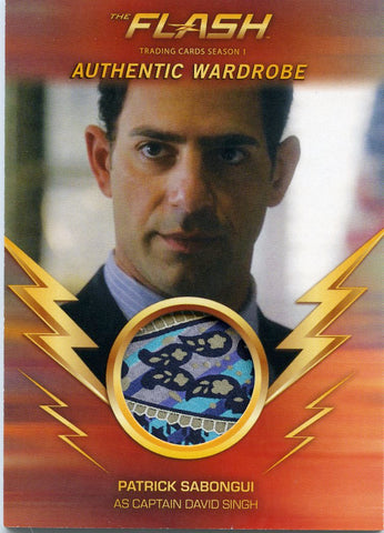 Cryptozoic The Flash Season 1 Authentic Wardrobe Patrick Sabongui M22