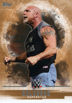 2017 Topps WWE Undisputed Bronze Goldberg