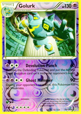 Pokemon Foil Golurk