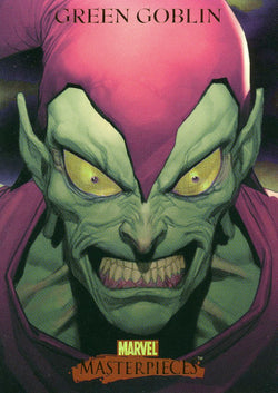 2007 Upper Deck Marvel Masterpieces Foil Green Goblin Card #34