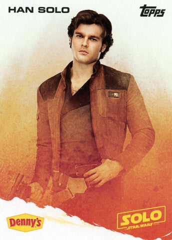 2018 Topps Denny's Solo: Star Wars Han Solo