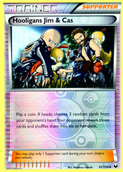 Pokemon Foil Hooligans Jim & Cas Trainer