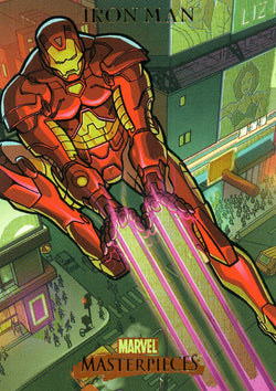2007 Upper Deck Marvel Masterpieces Foil Iron Man Card #43
