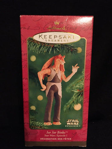 2001 HALLMARK ORNAMENT JAR JAR BINKS STAR WARS: EPISODE 1