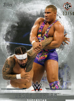 2017 Topps WWE Undisputed Silver Jason Jordan