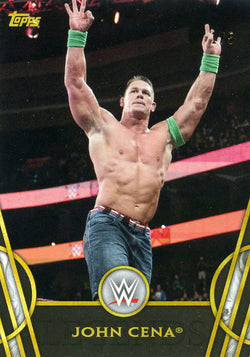 2018 Topps WWE Legends John Cena Black #1/5