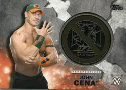 2016 Topps WWE Perspectives John Cena Medallion Card