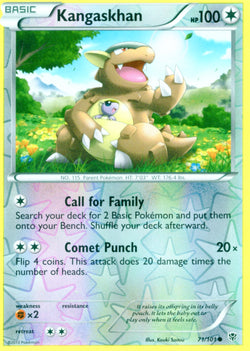 Pokemon Foil Kangaskhan