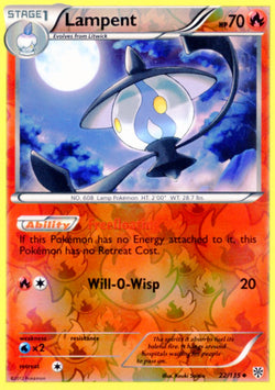 Pokemon Foil Lampent